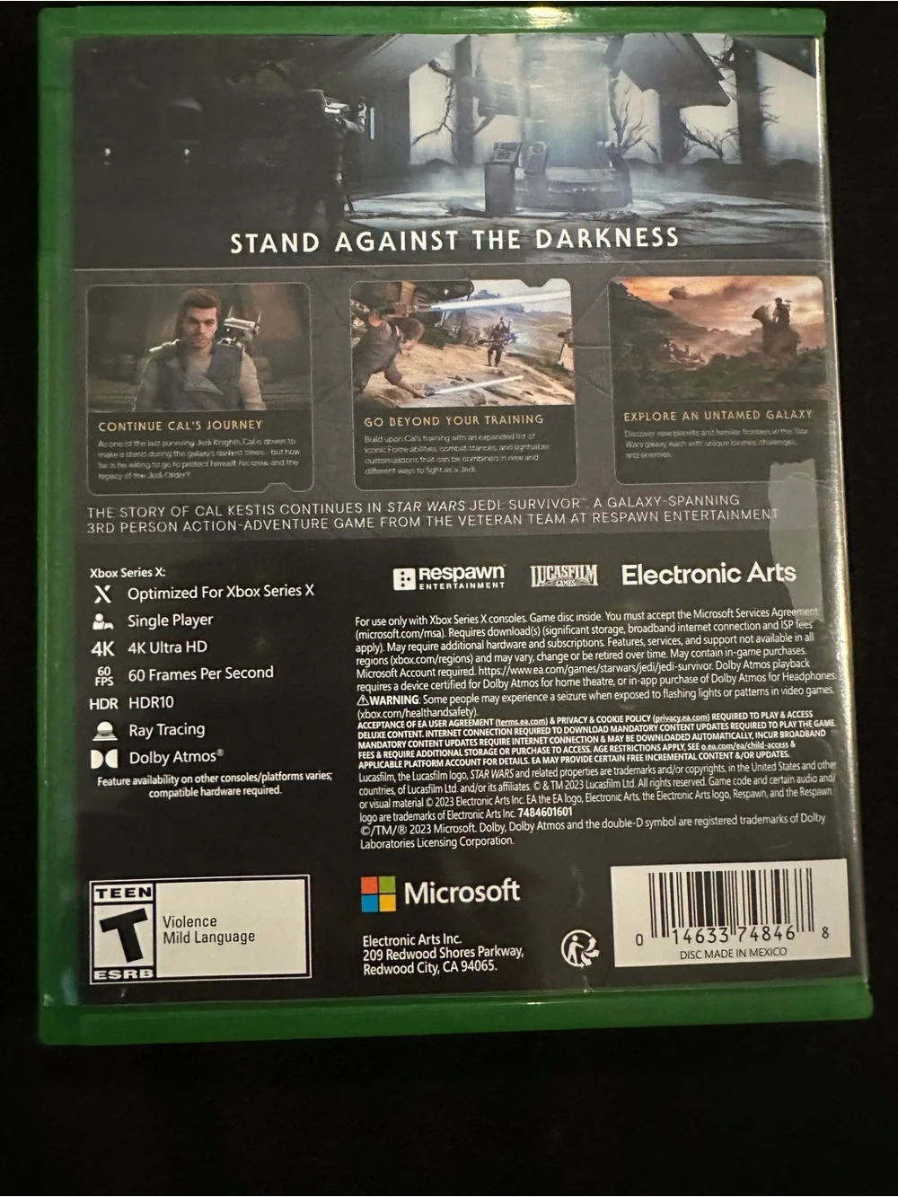 Star Wars Jedi Survivor Deluxe Edition Xbox Series X Complete